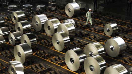تولید فولاد خام کره جنوبی 